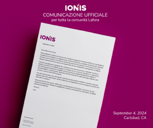 Important communication from Ionis to the Lafora community